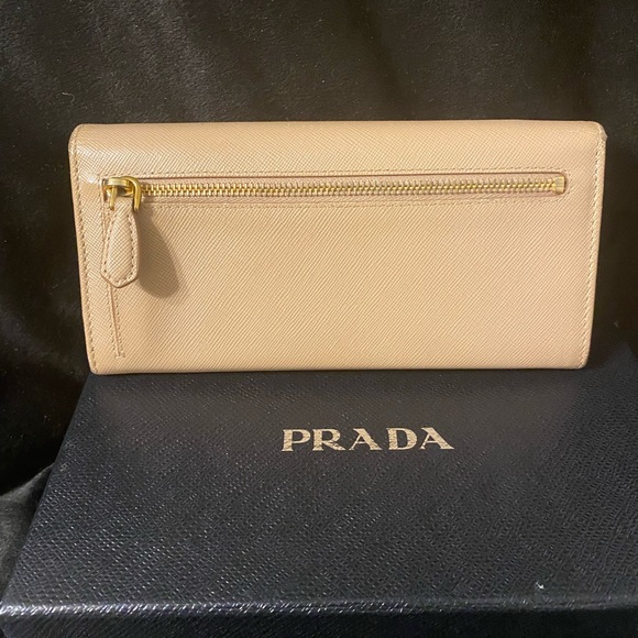 PRADA Saffiano Fiocco Wallet w/box COA - Picture 5 of 16